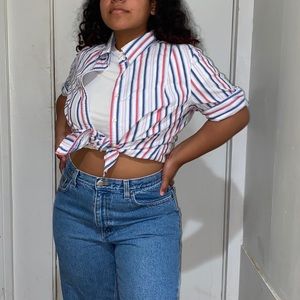 tommy hilfiger button down shirt